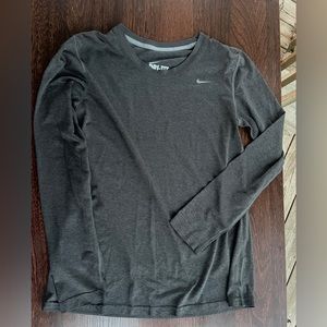 Nike Dri-Fit Crewneck Long-sleeve